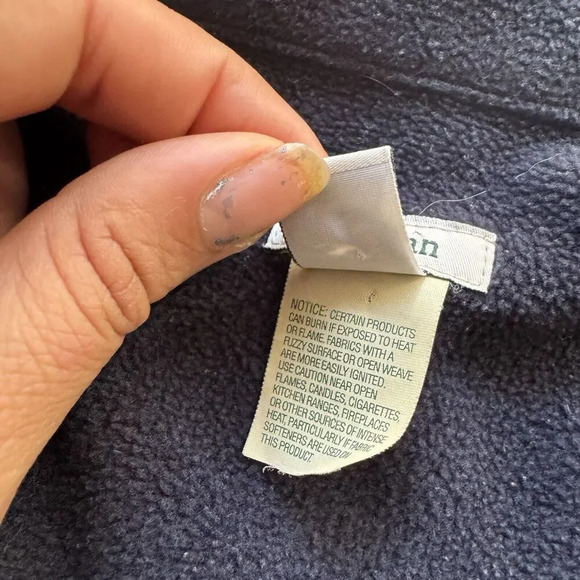 LL Bean Shirt Womens Red Flannel Fleece Lined Shacket Jacket Coat Ladies Small - Picture 11 of 11